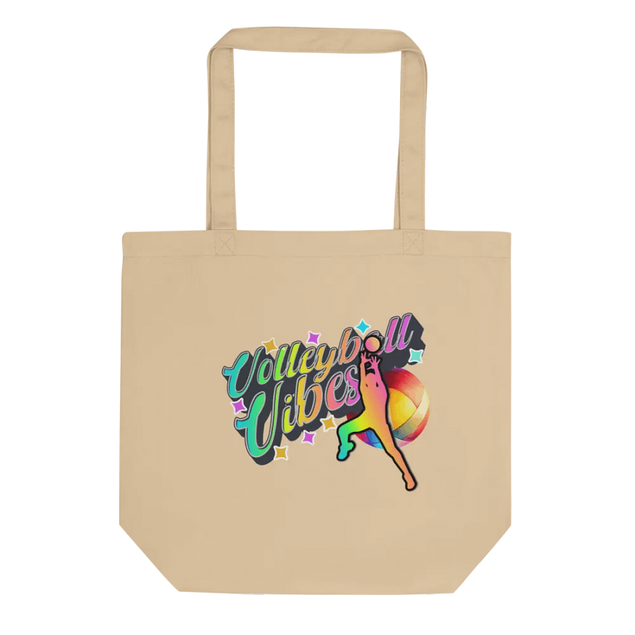 Volleyball Vibes Male Eco Tote product image (1)