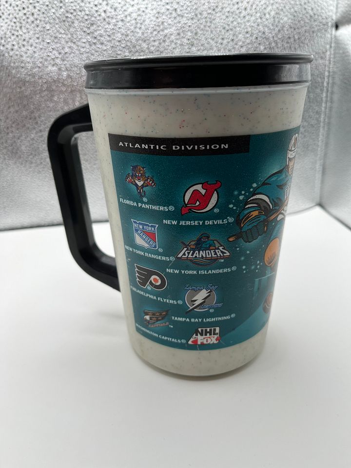7 Eleven Travel Mug 1996 NHL Eastern Conference Aladdin USA 20oz product image (2)