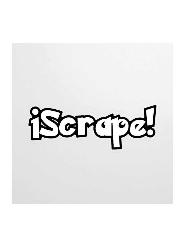 iScrape Sticker product image (1)
