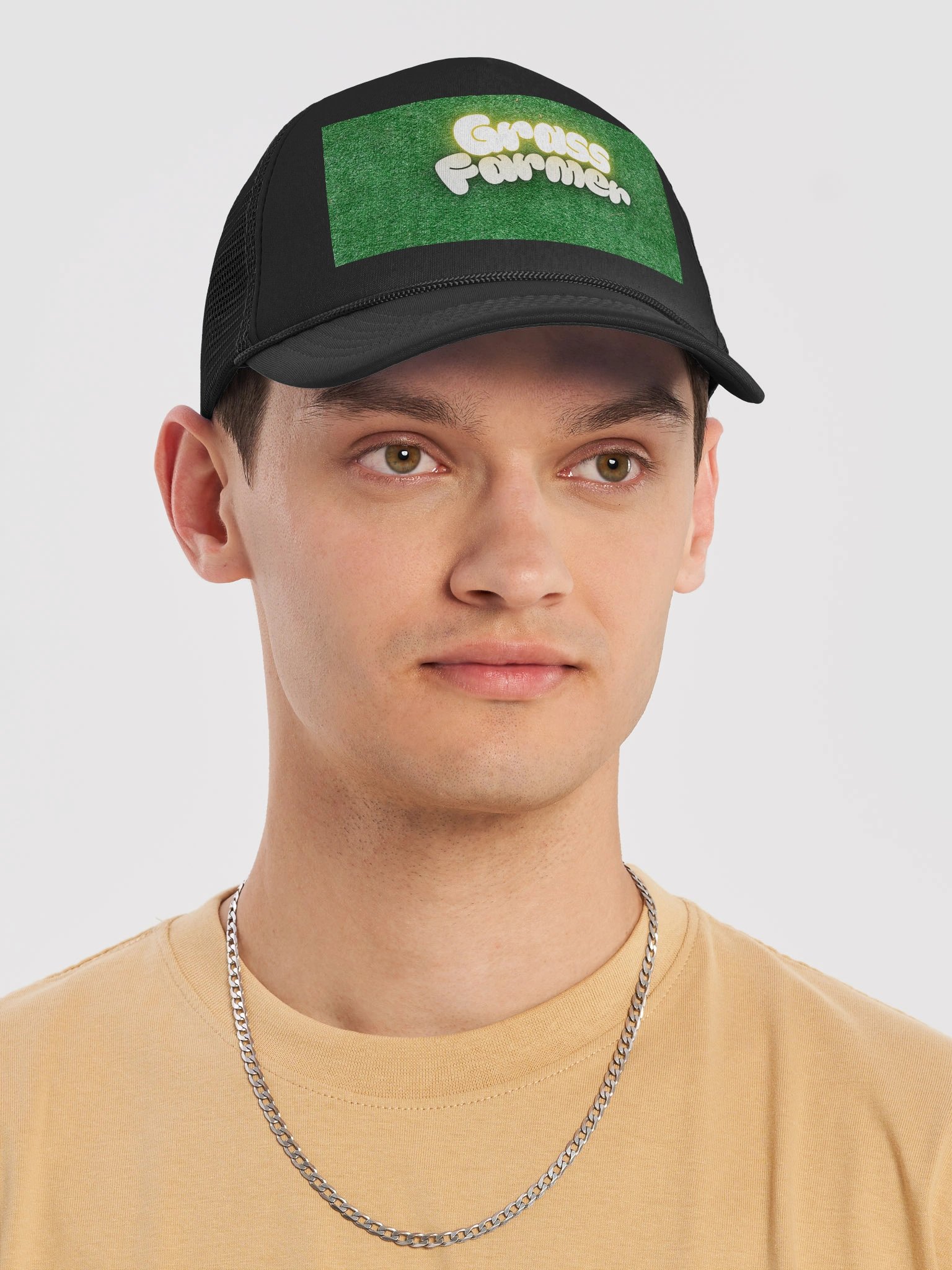 Grass Farmer Trucker Hat product image (5)