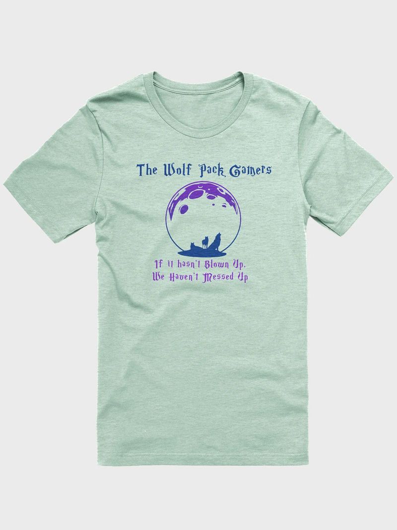 The Wolf Pack Gamers Gaming Motto Tee