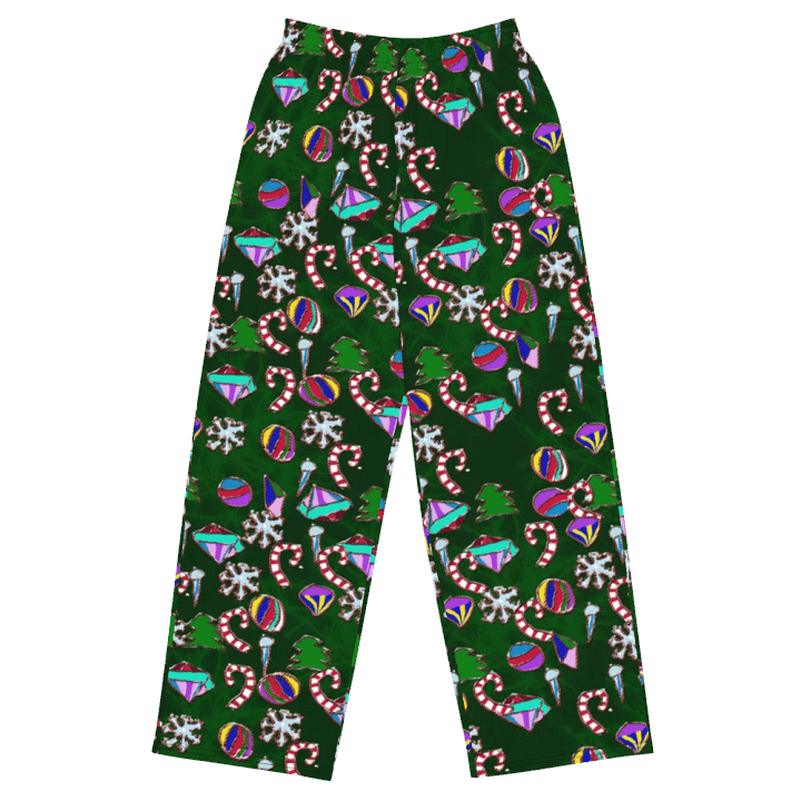 Ornaments Pattern Wideleg Pants product image (1)