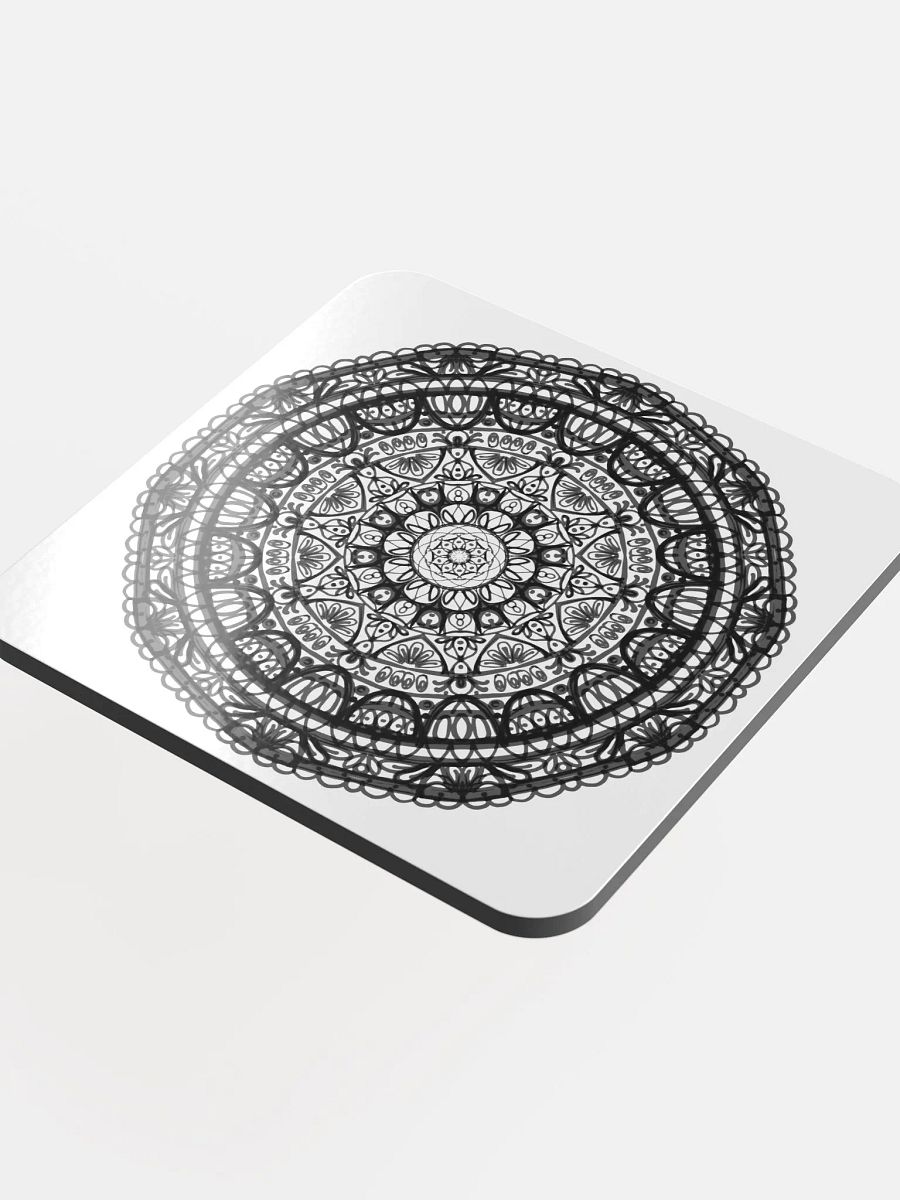 Sleek Glossed Cork Coaster product image (4)