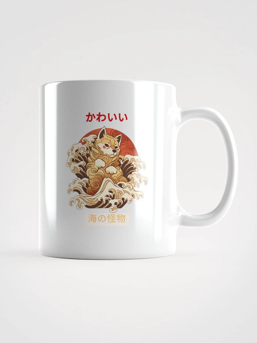 Shiba Inu Cute Dog Sea Monster Vintage Japanese product image (1)