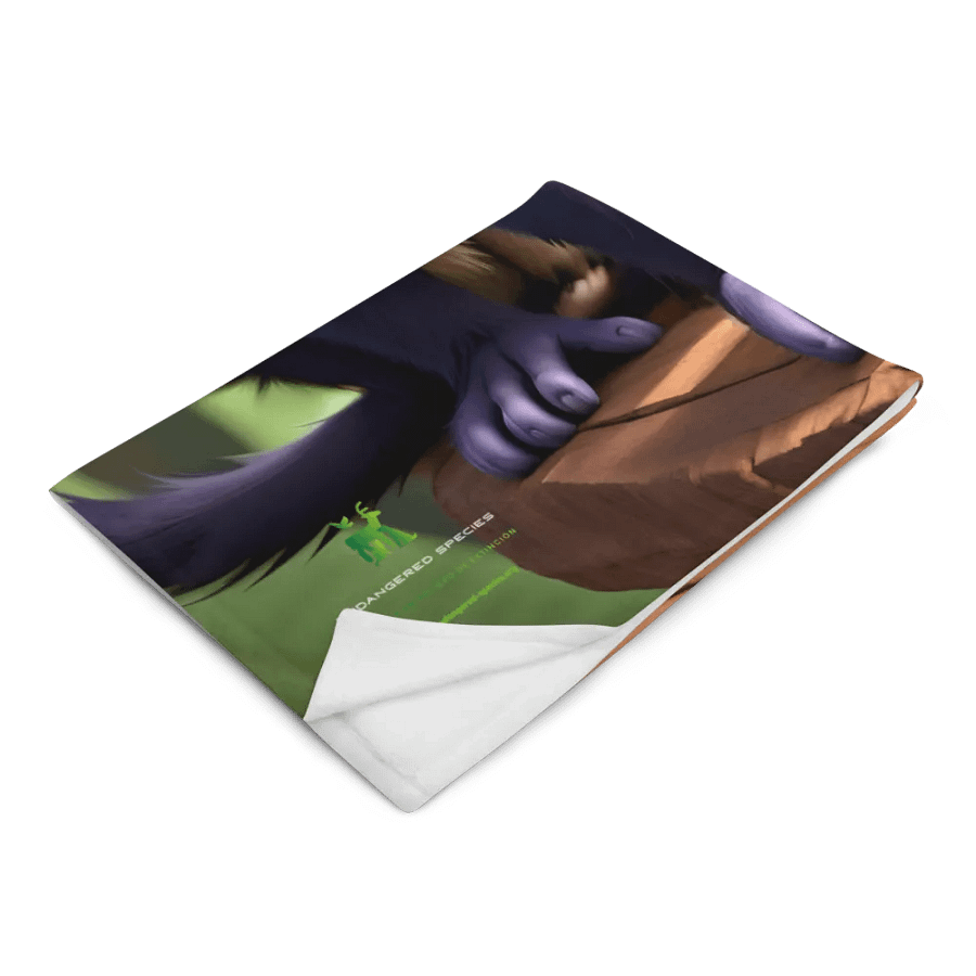 Endangered Species - Mexico - Spider Monkey Throw Blanket product image (4)