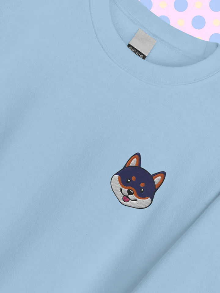 Cheerful Shiba Inu Crewneck Sweatshirt product image (2)