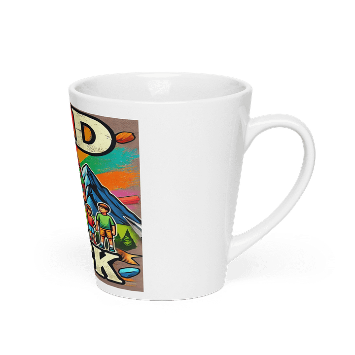 DAD THE ROCK Latte Mug product image (2)
