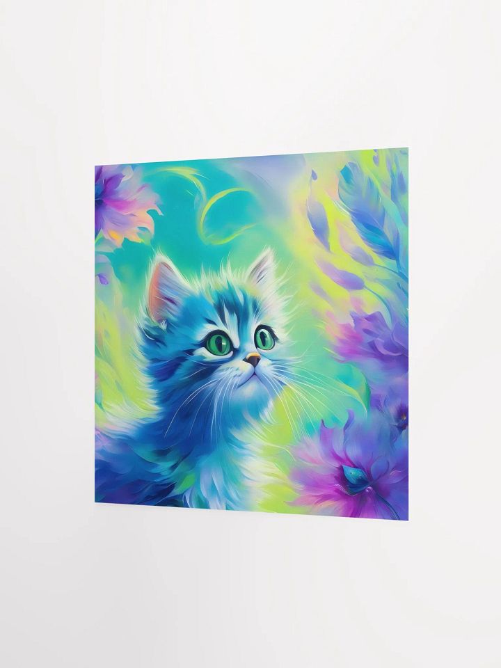 Colorful Kitty Vibes Poster product image (6)