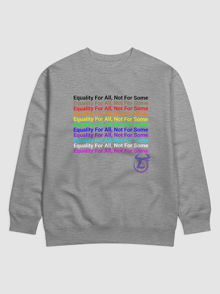 Equality For All, Not For Some Sweatshirt product image (1)