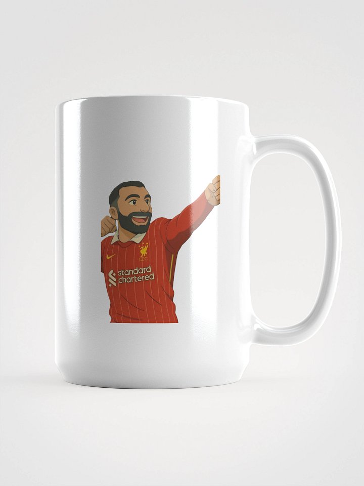 Glossy Mug - Mo Salah Goal Celebration - Liverpool FC (Various Colours) product image (1)