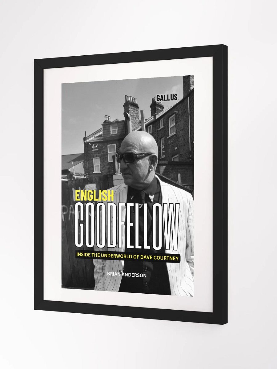 Large Dave Courtney Framed Poster product image (2)