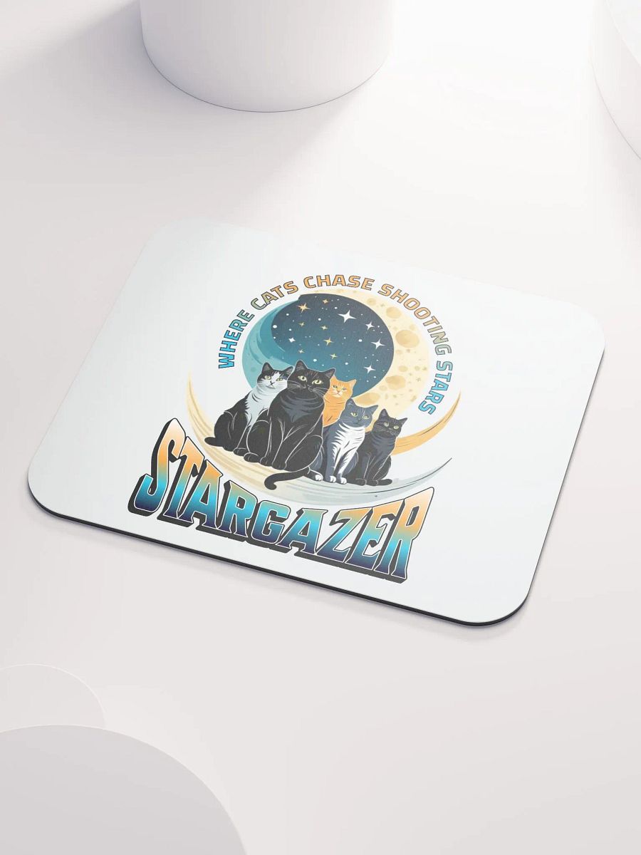 Where Cats Chase Shooting Stars Stargazer Mouse Pad product image (3)