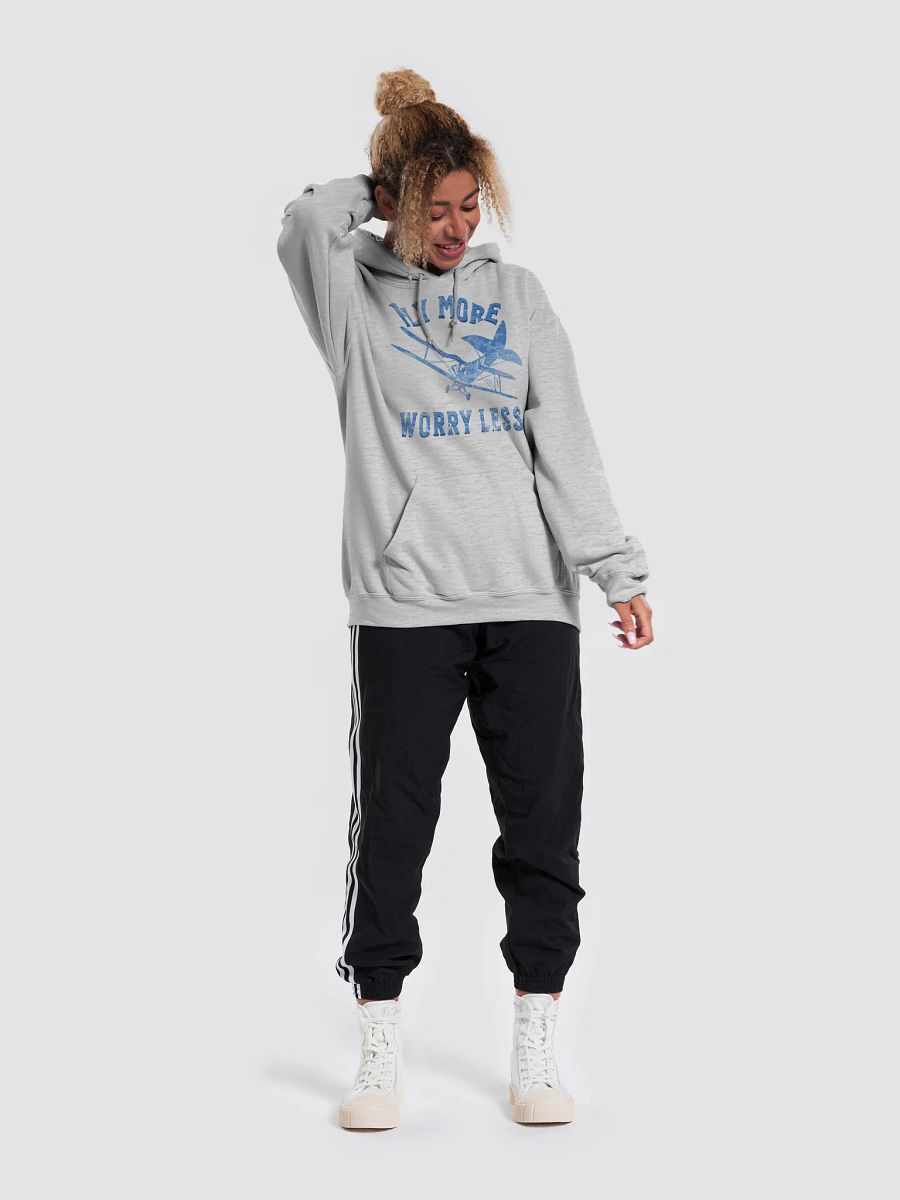 Fly More Worry Less - Biplane - Hoodie product image (32)