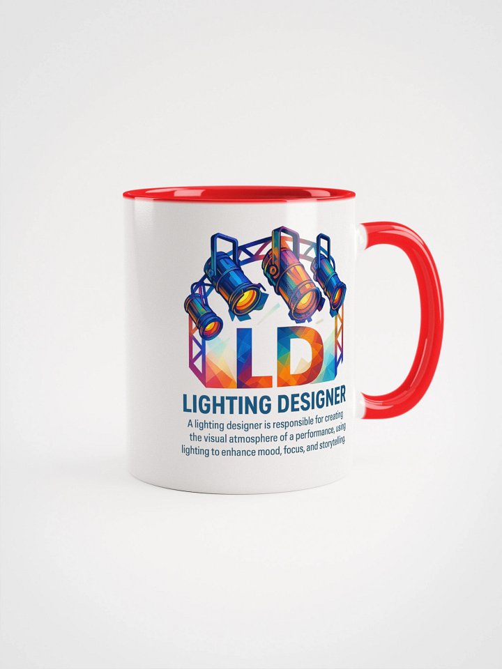 Theatrically Jerry: "LD(Light Designer) Prismatic Series" Ceramic Mug product image (7)