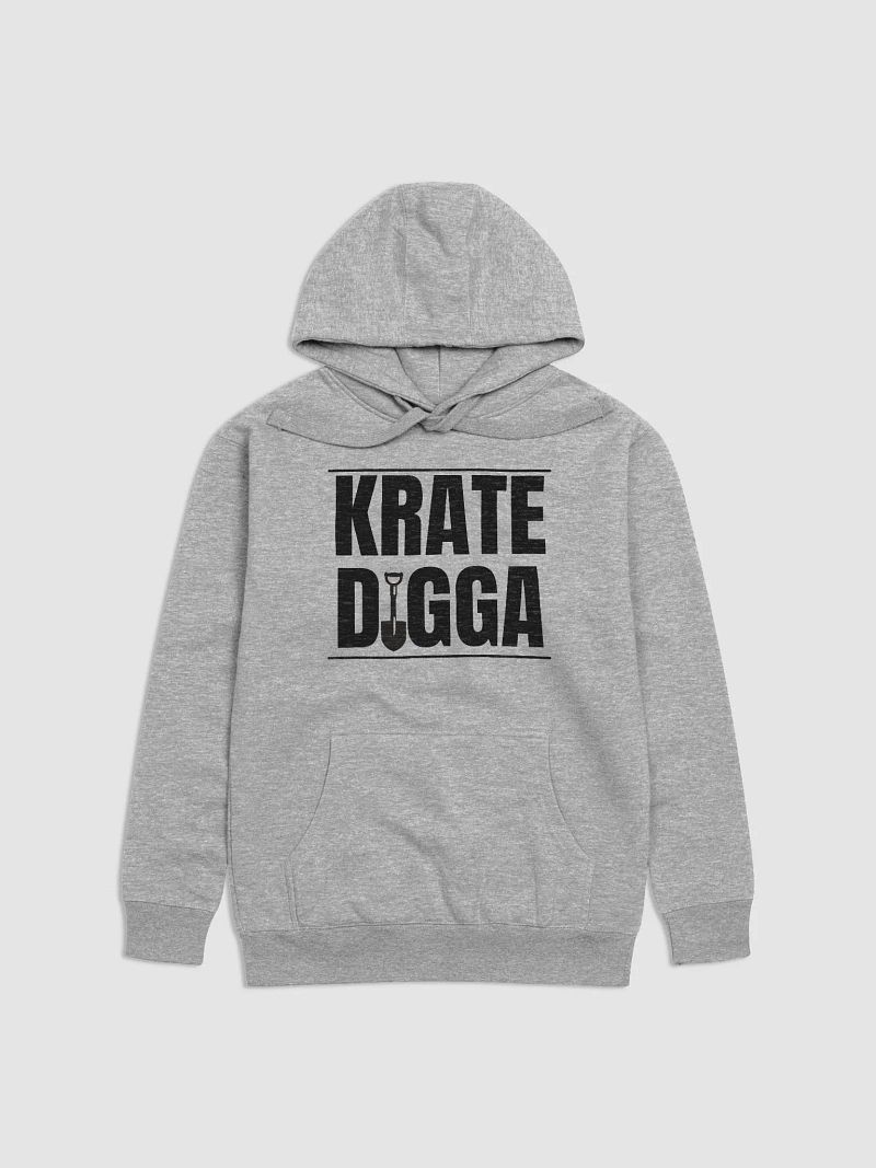 Black Logo Pullover Hoodie