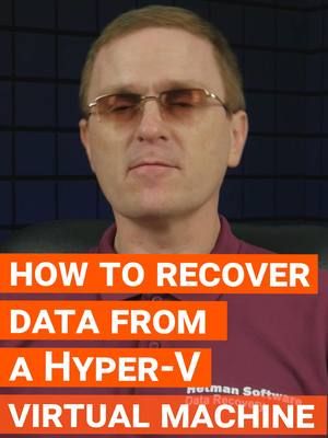 You Won’t Believe How to Recover Data from a Hyper-V Virtual Machine #HyperV #DataRecovery #VirtualMachineRecovery #HyperVBackup #ITSupport #VirtualizationTips #TechTutorial #DisasterRecovery #HyperVDataRecovery #RestoreVirtualMachine #Windows #Server  🎬 FULL VERSION of the video: https://youtu.be/OCgZAiIVP0k?si=pBmh6XnfVB632QLq 📃 Comprehensive Guide to Restoring Data from Hyper-V Virtual Machines (text version): https://hetmanrecovery.com/recovery_news/how-to-recover-microsoft-hyper-v-server-hypervisor-virtual-machine.htm
