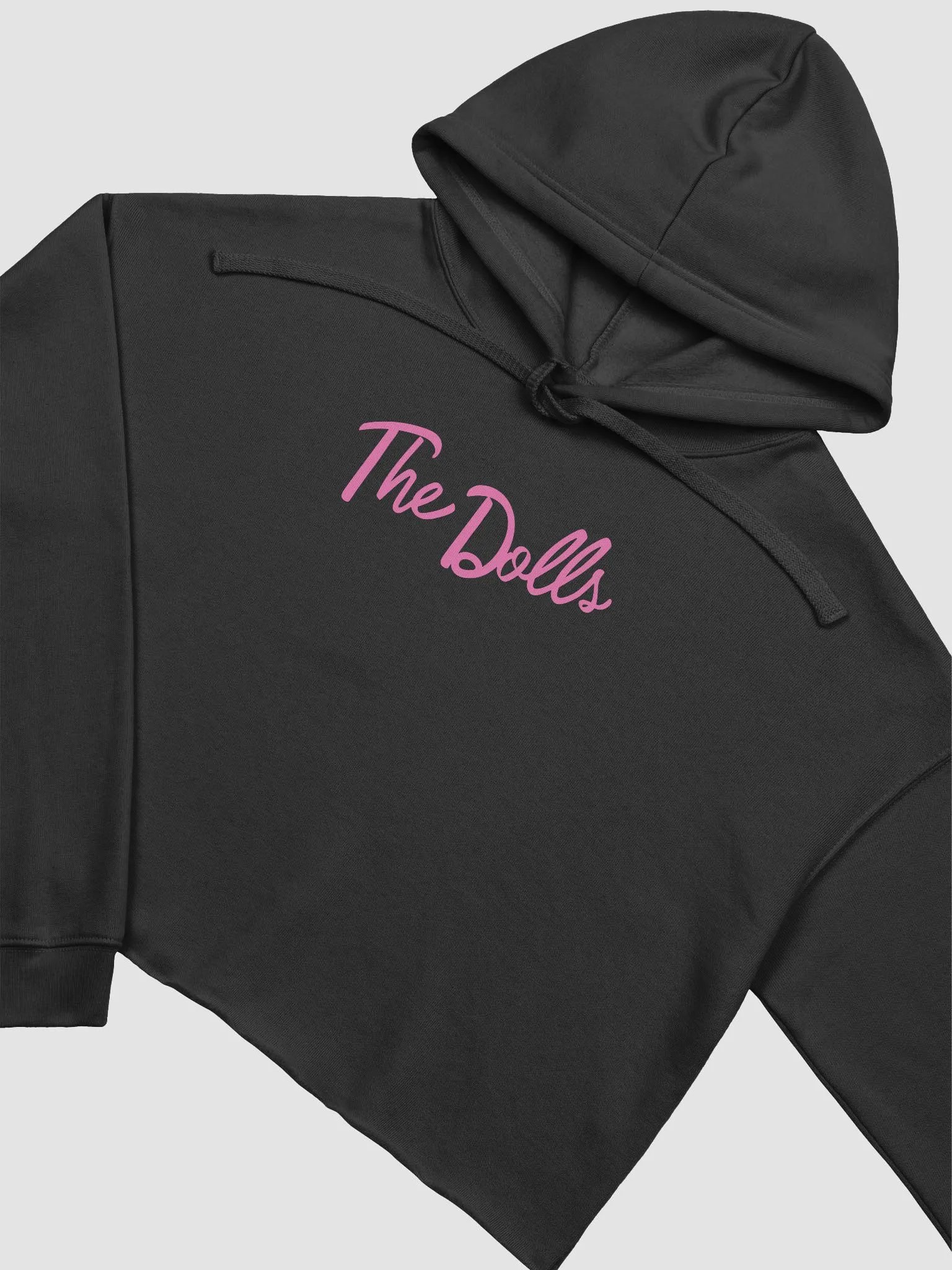 The Dolls Pink Font Cropped Hoody product image (3)