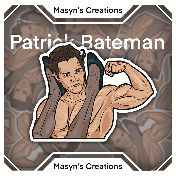 Patrick Bateman Sticker product image (1)