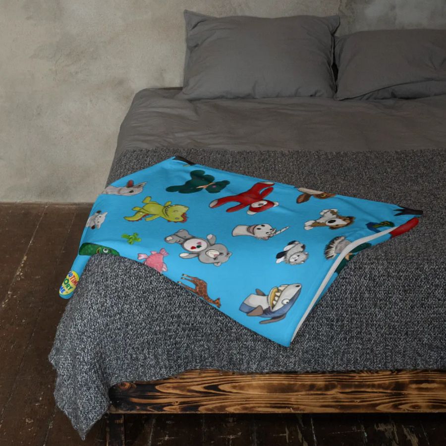 Blue KidTime StoryTime Family Blanket product image (11)