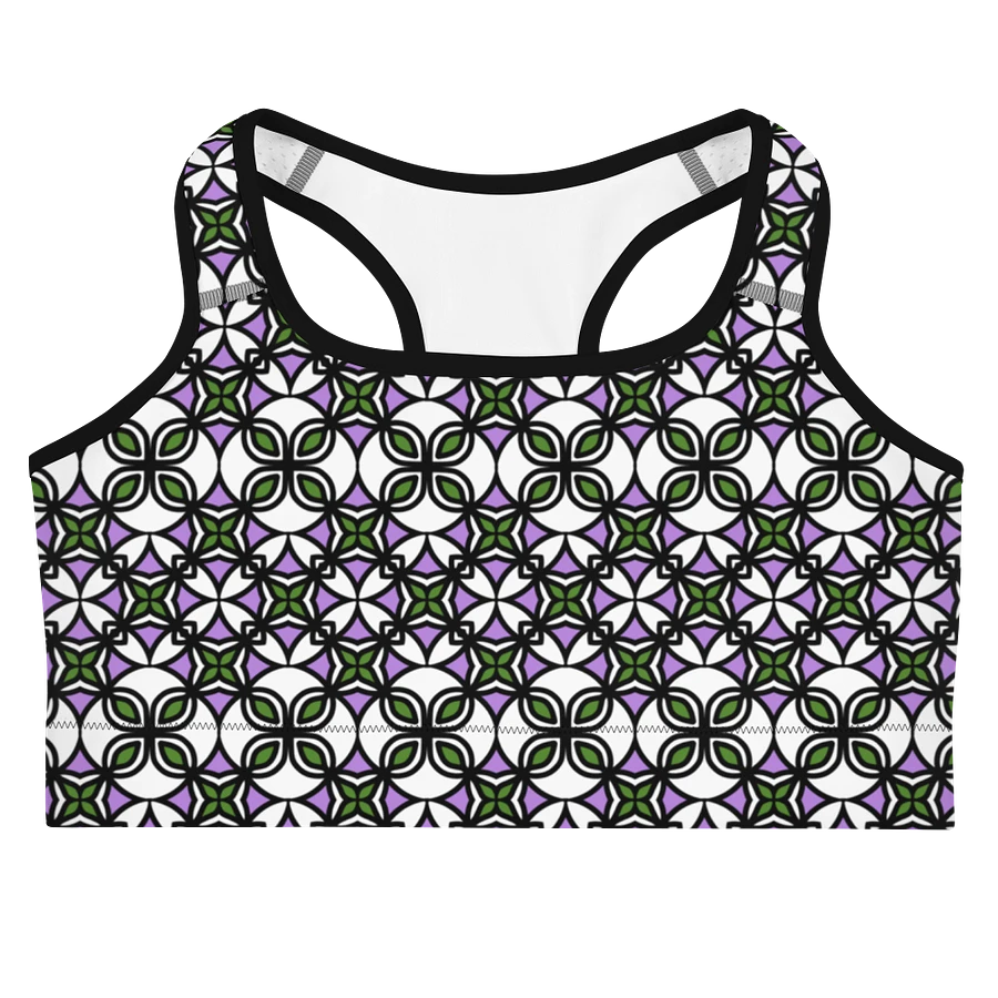 Gender Queer Abstract (3) - Sports Bra product image (3)