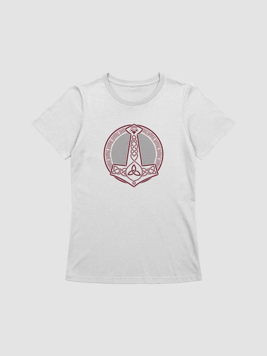 Burgundy Thor's Hammer Women's T-shirt product image (1)
