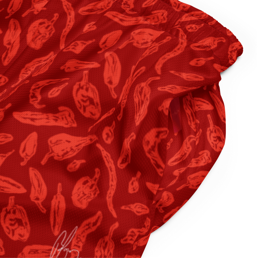 Summer Pep Mesh Shorts in Red product image (5)