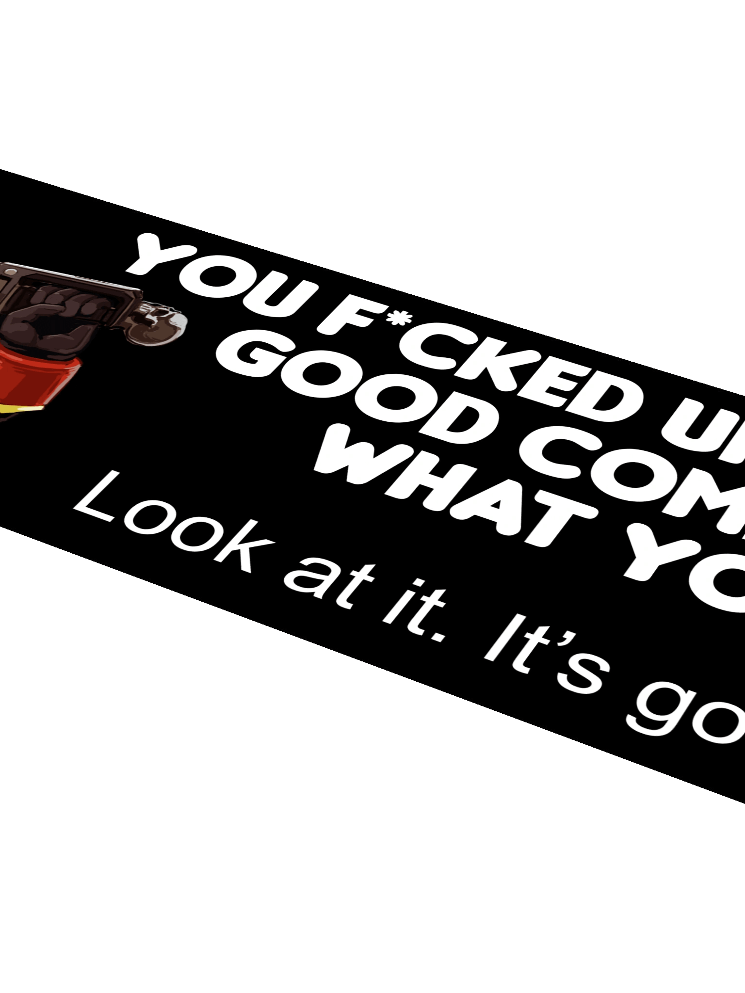 Anxiety Commissar Bumper Sticker product image (4)