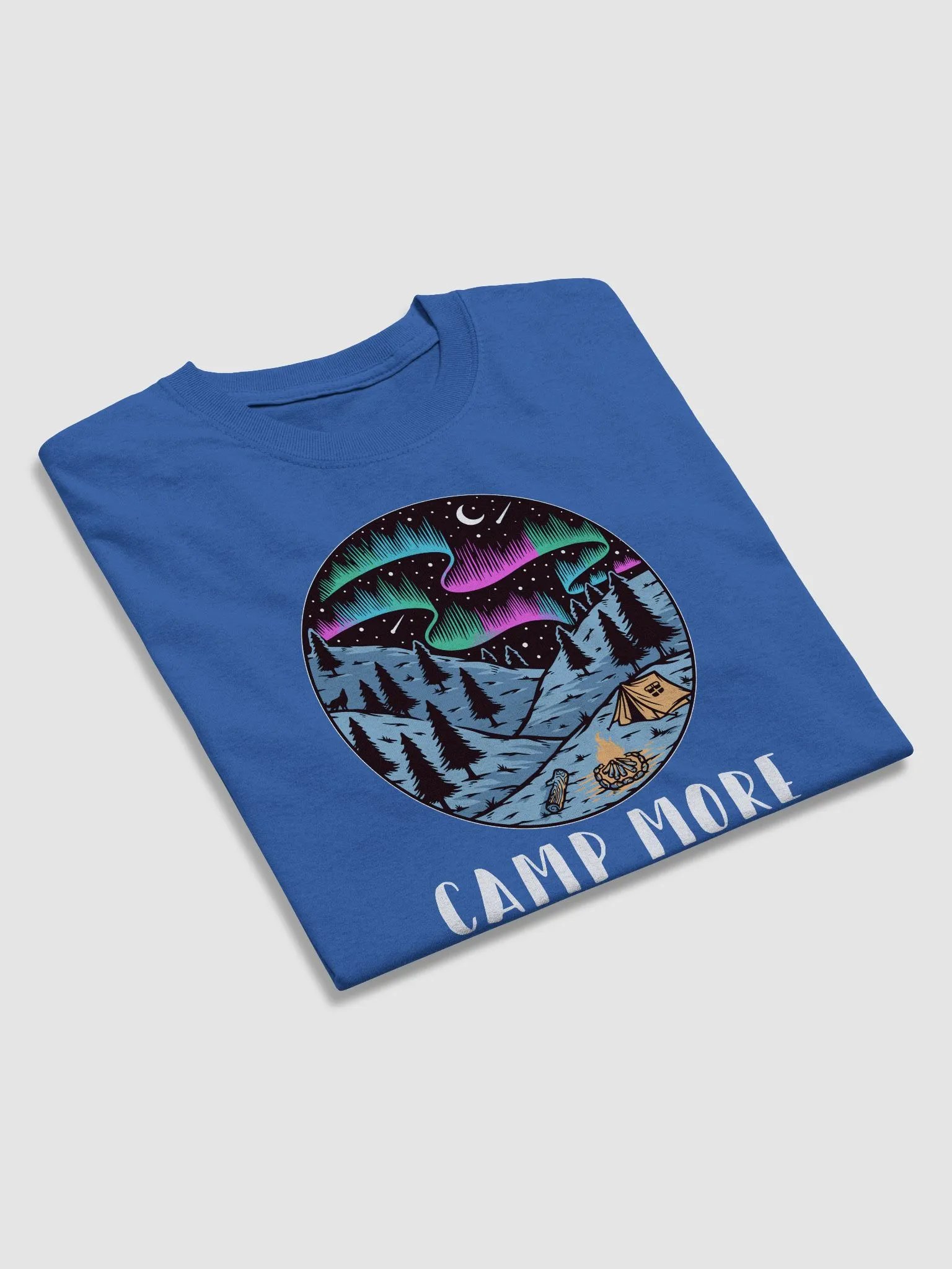 Camp More Worry Less T-shirt product image (3)