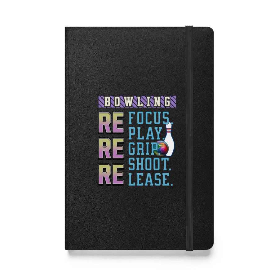 Reuse Bowling Hardcover Bowling Notebook product image (1)