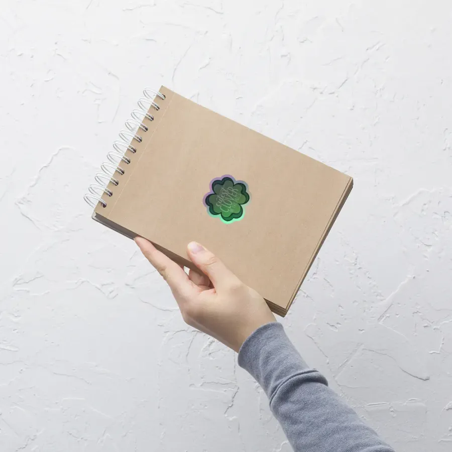 cutest clover: Cut Holographic Sticker product image (9)