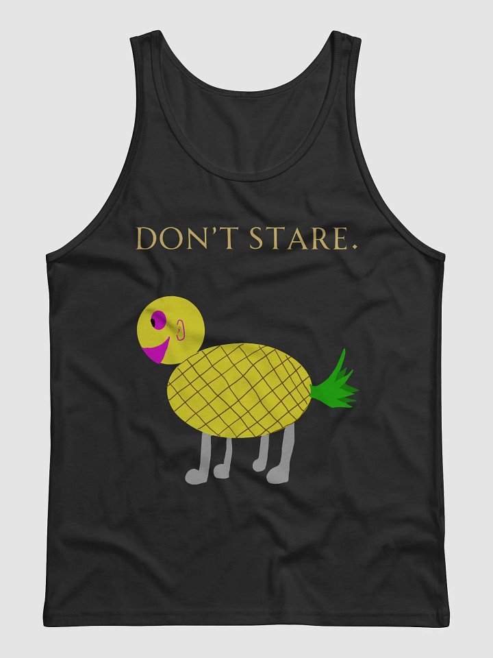 'DON'T STARE' Cartoon Tank product image (1)