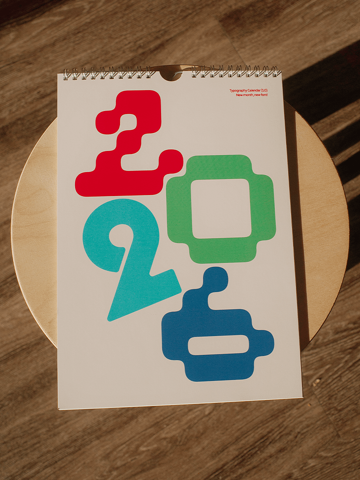 2026 Calendar (Sunday start date) product image (2)