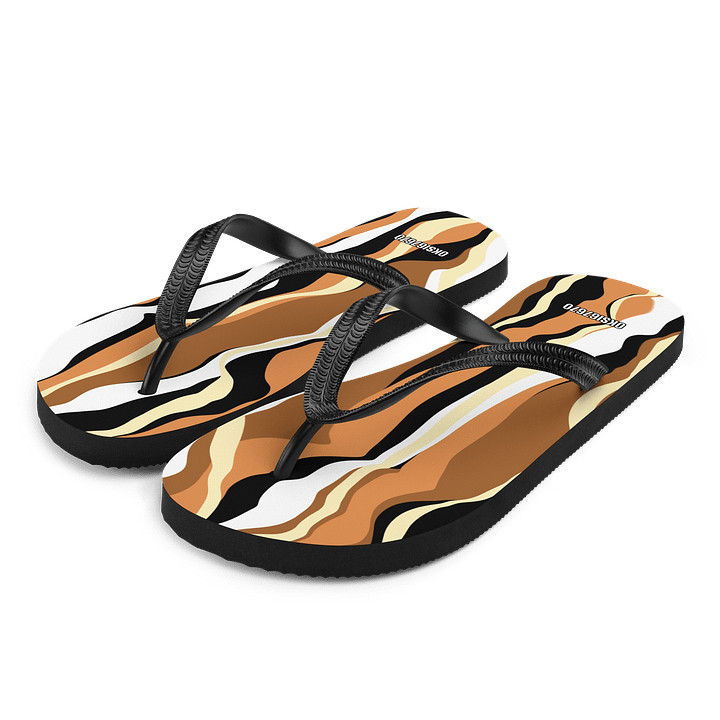 Undulating Stripes Custom Flip-Flops product image (1)