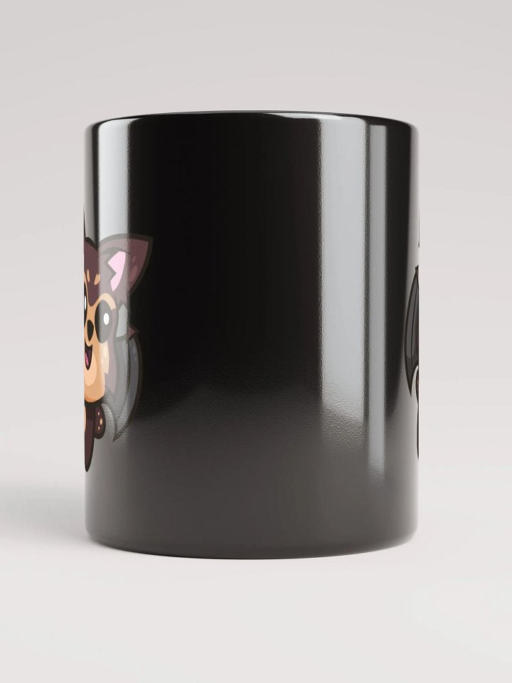 SNOOPY BAT GLOSSY BLACK MUG product image (2)