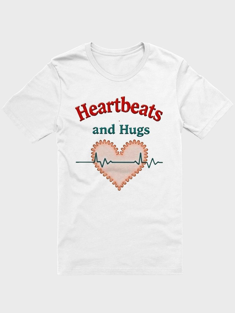 Heartbeats and Hugs Graphic T-shirt product image (7)