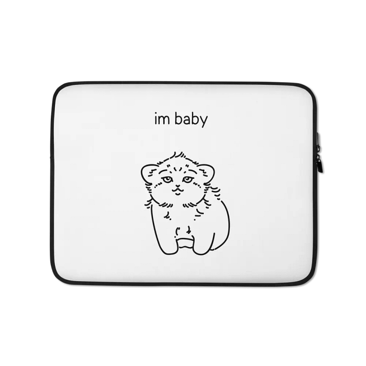 I'm Baby Manul - Laptop Sleeve product image (1)