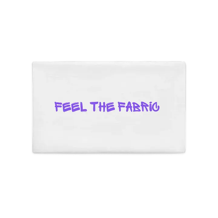 Feel the Fabric Pillow product image (2)