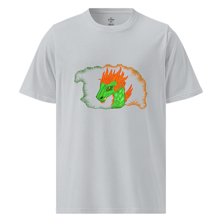 Fierce Dragon Breath Athletic T-Shirt product image (1)
