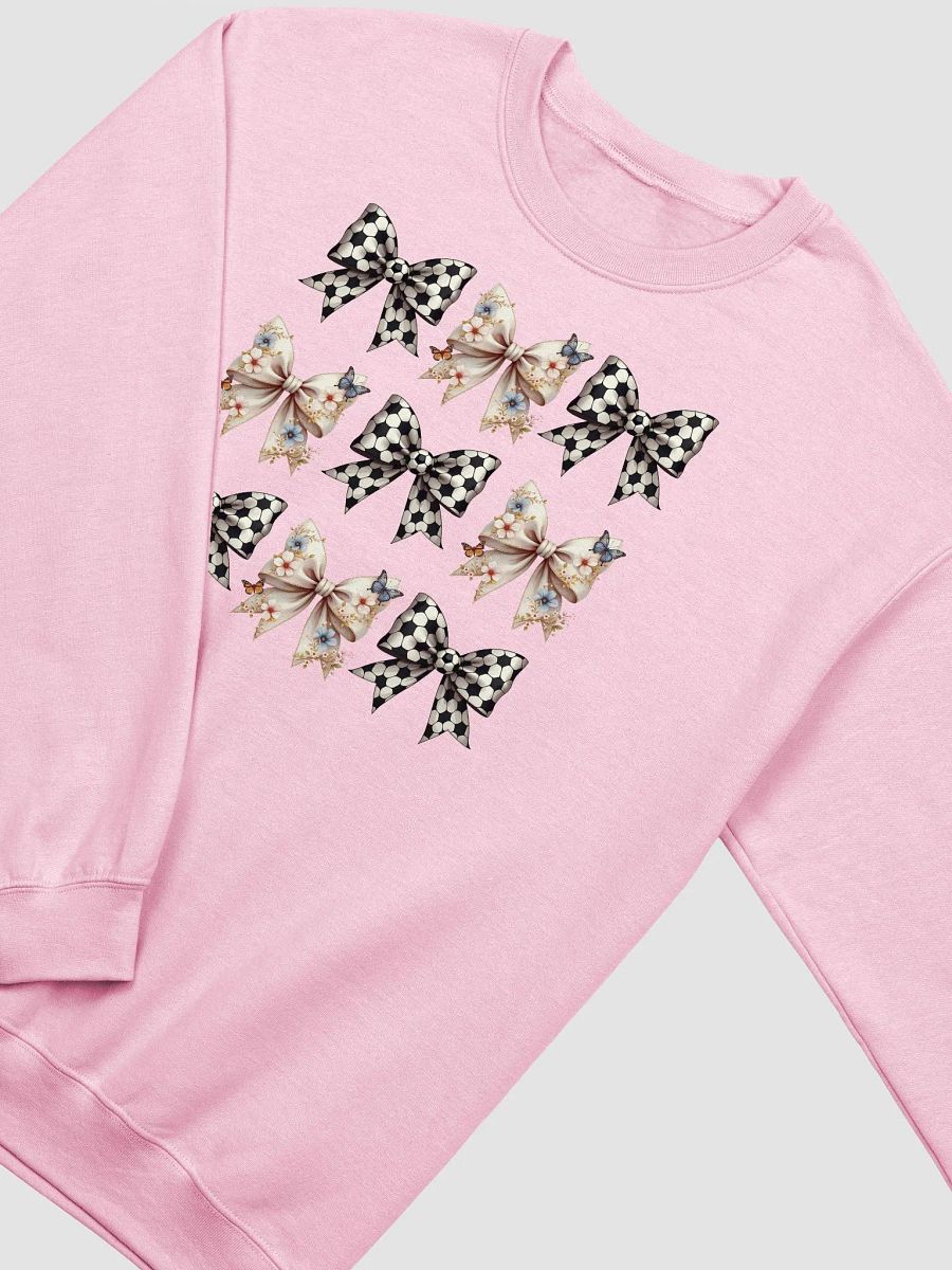 Spring Bows Soccer Soft-Spun Comfort Crewneck product image (8)