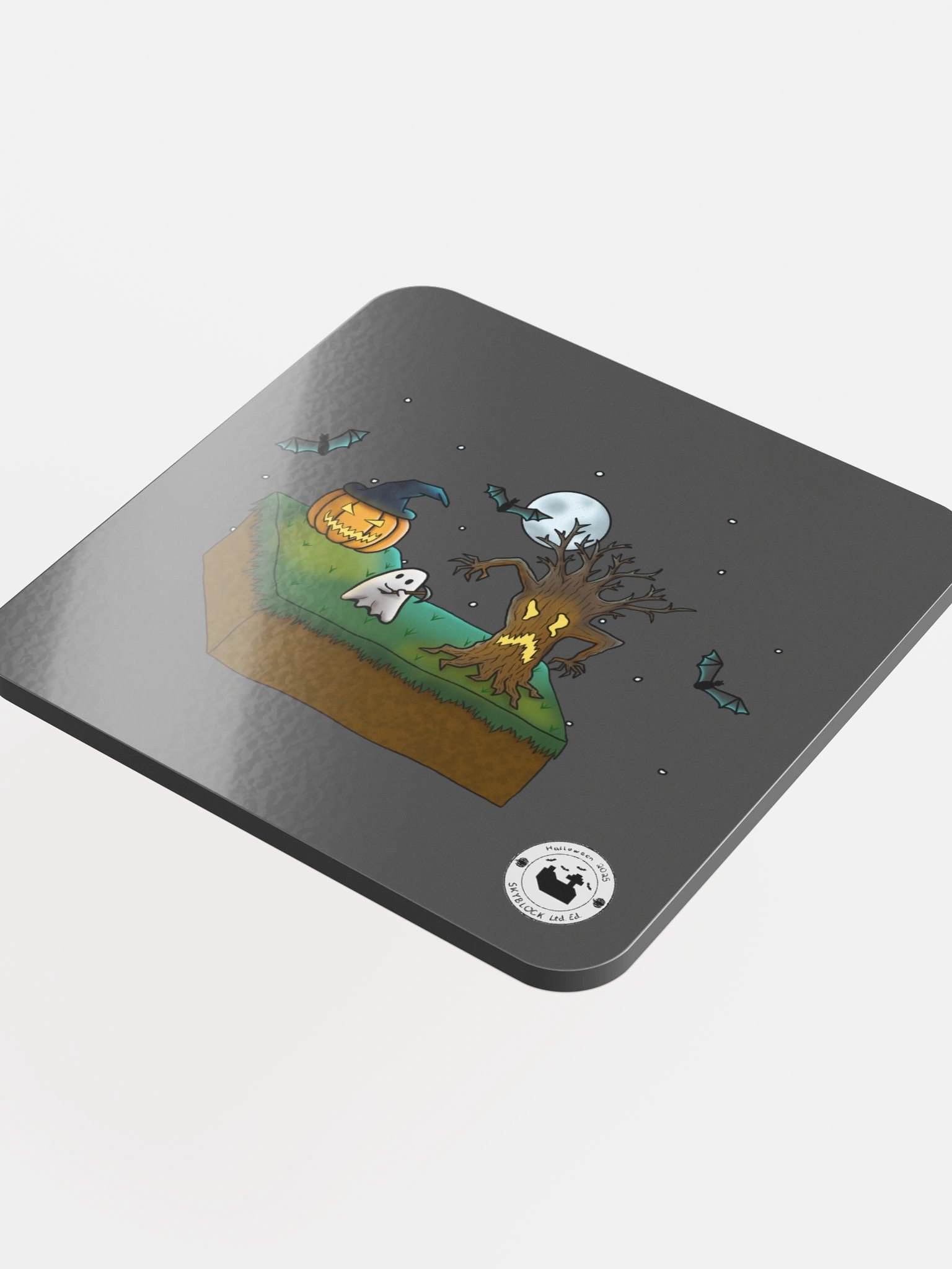 Spooky Island - Halloween 2025 Ltd. Cork Coaster product image (4)