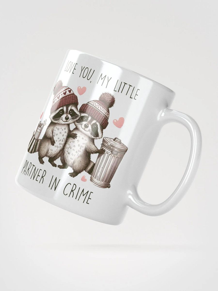 Raccoon Valentine Find The Differences Mug product image (3)