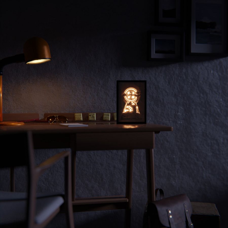 Coraline Lightbox template - PDF PNG SVG DXF + Video product image (8)