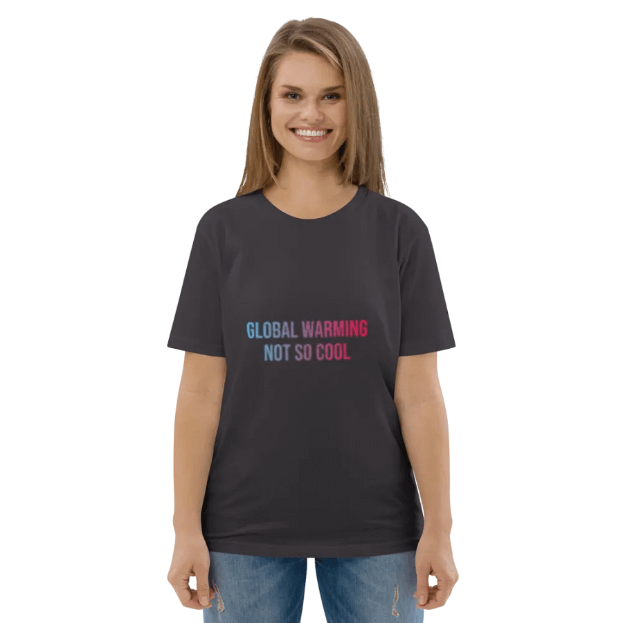 Global Warming Distorted Reality Organic Tee product image (175)