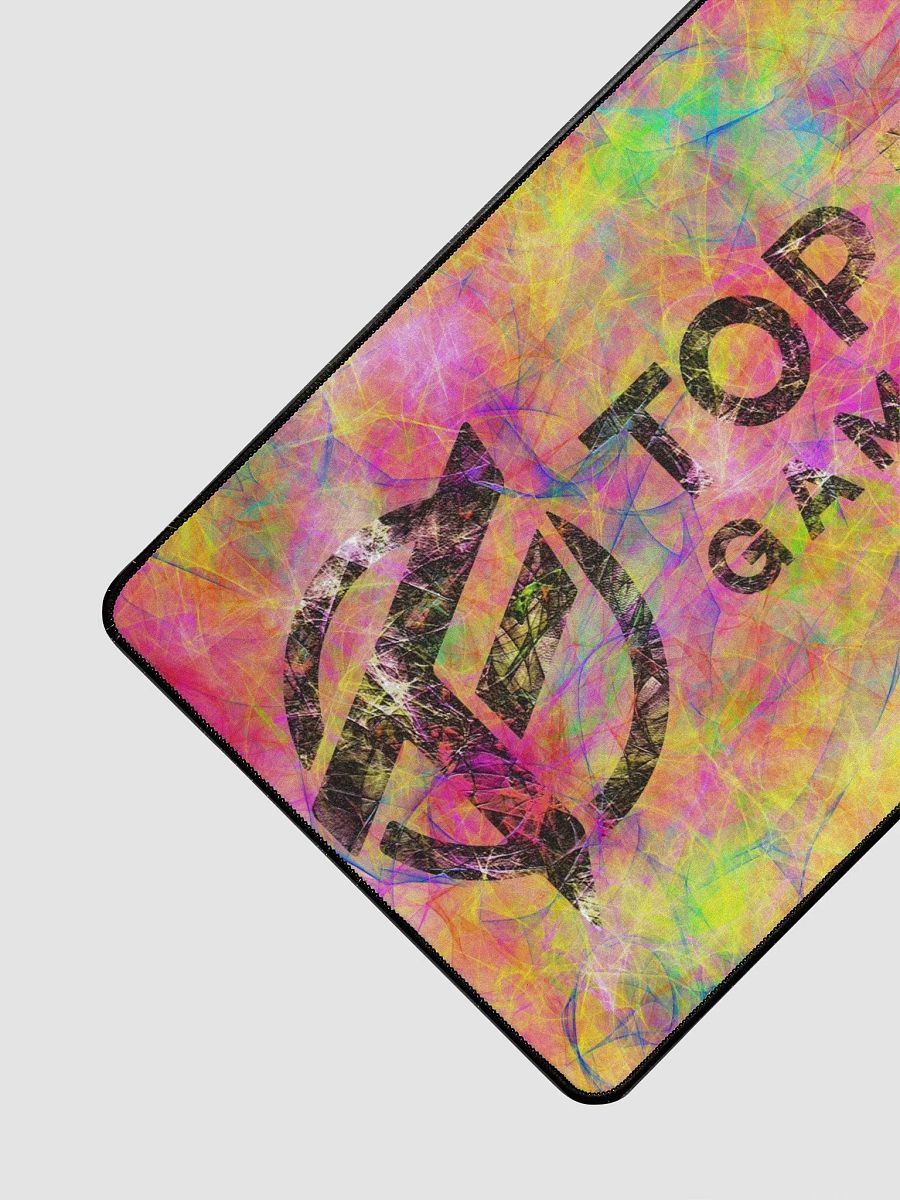 TopFrag™ Colorful Ink Stamp Logo Desk Mat 15.5" x 31.5" product image (3)