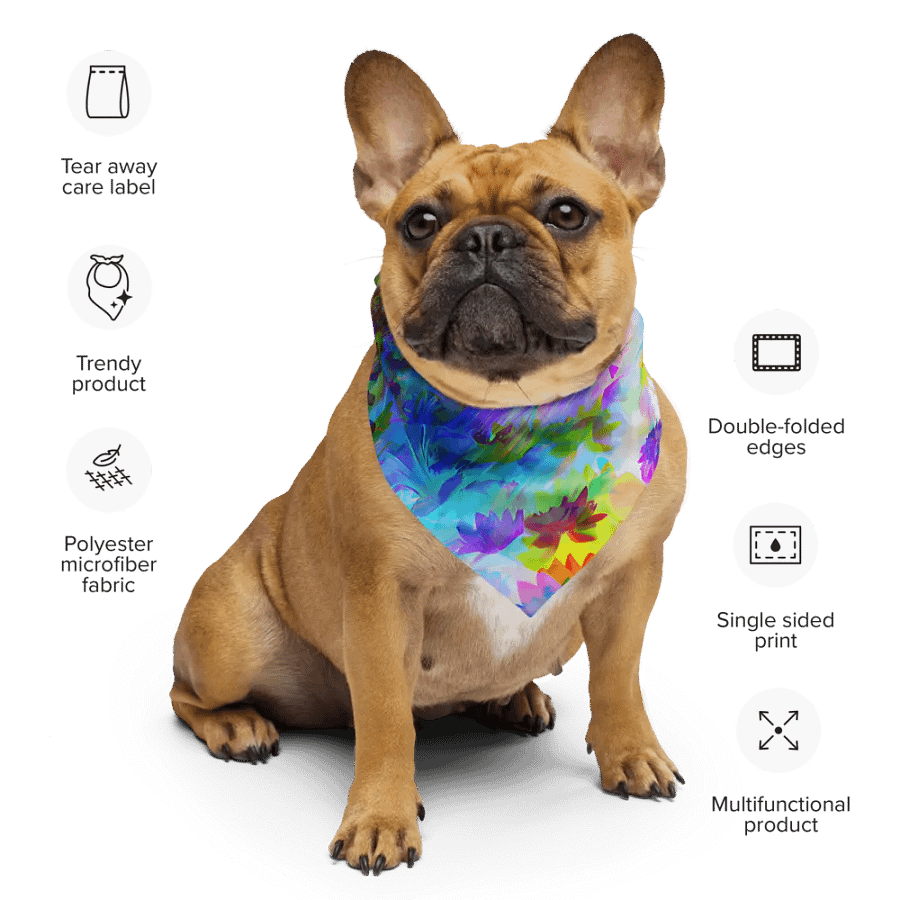 In the Garden Bandana product image (8)