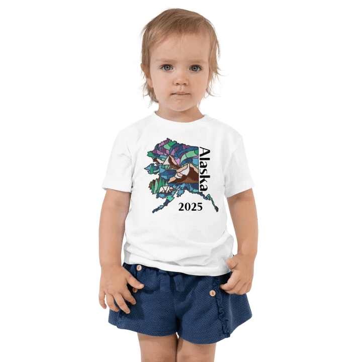 Great Alaskan Family Adventure: Stained Glass Toddler Matching Tees product image (32)