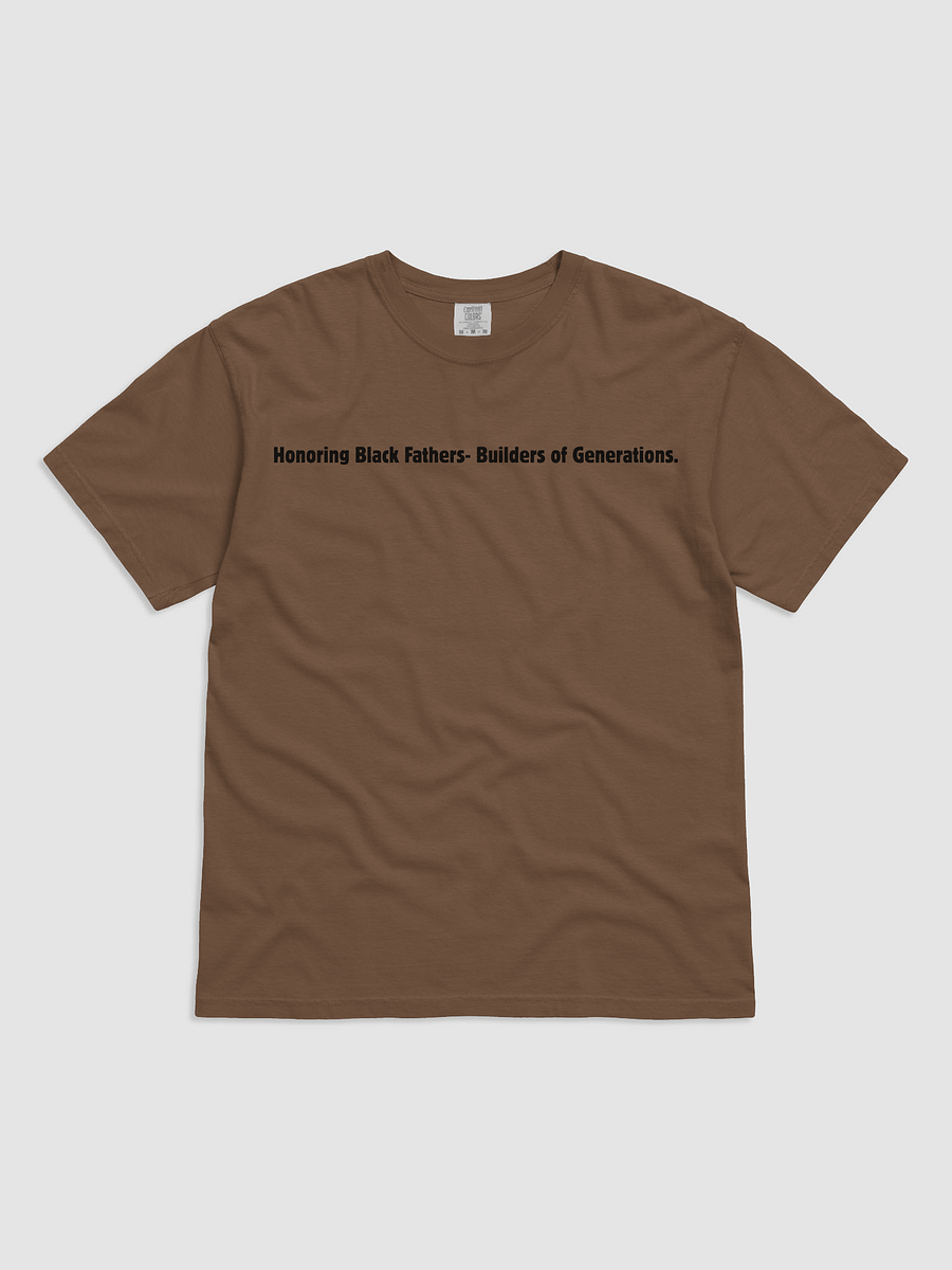 Honoring Black Fathers: Heavyweight Cotton T-Shirt product image (4)
