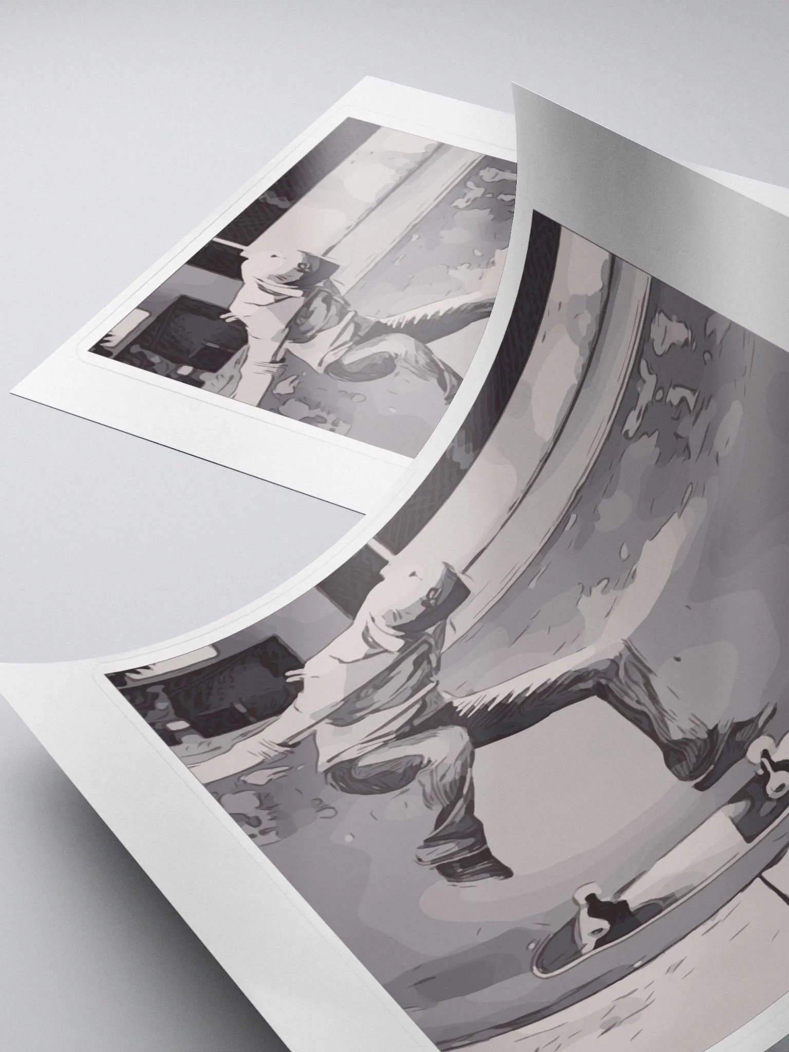 Skate or Die Kick Sticker product image (4)