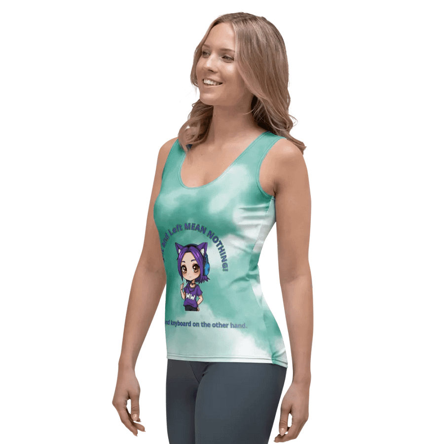 Wildflower Wolf All-Over Tank product image (3)
