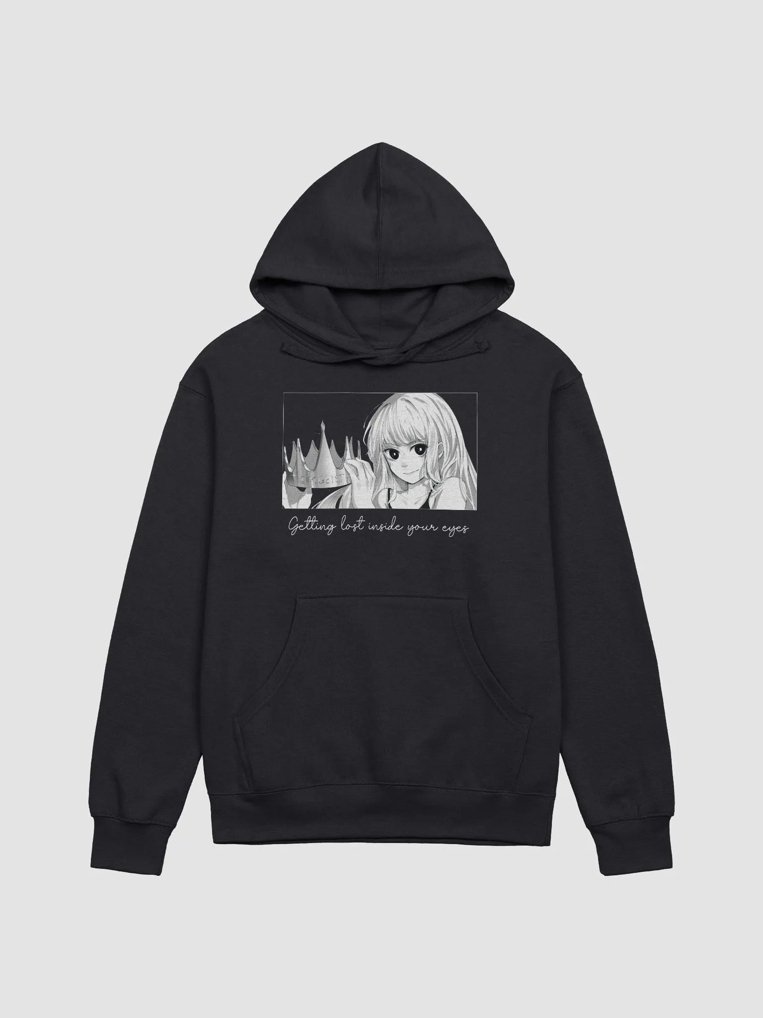 Aika Manga Panel - Hoodie Dark product image (1)